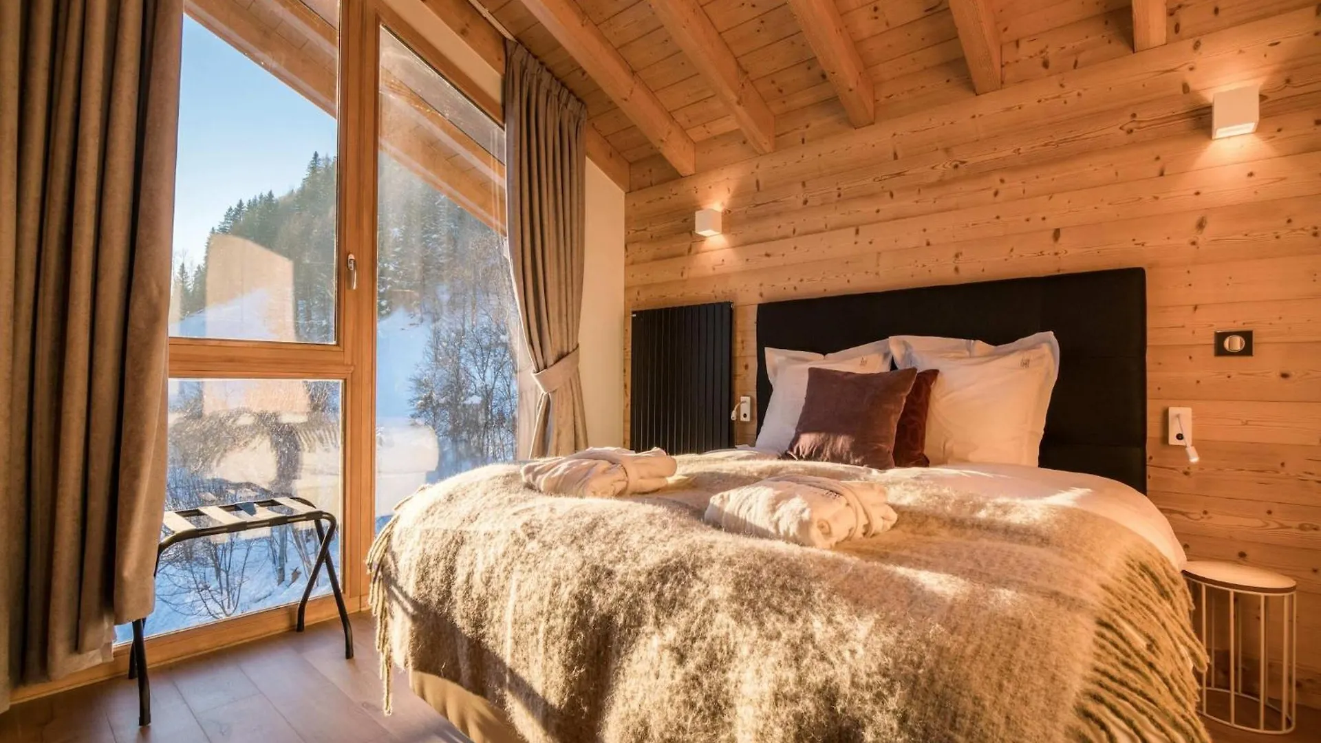 プラーズ・シュル・アルリー Nice Chalet With Fireplace In Megeveヴィラ